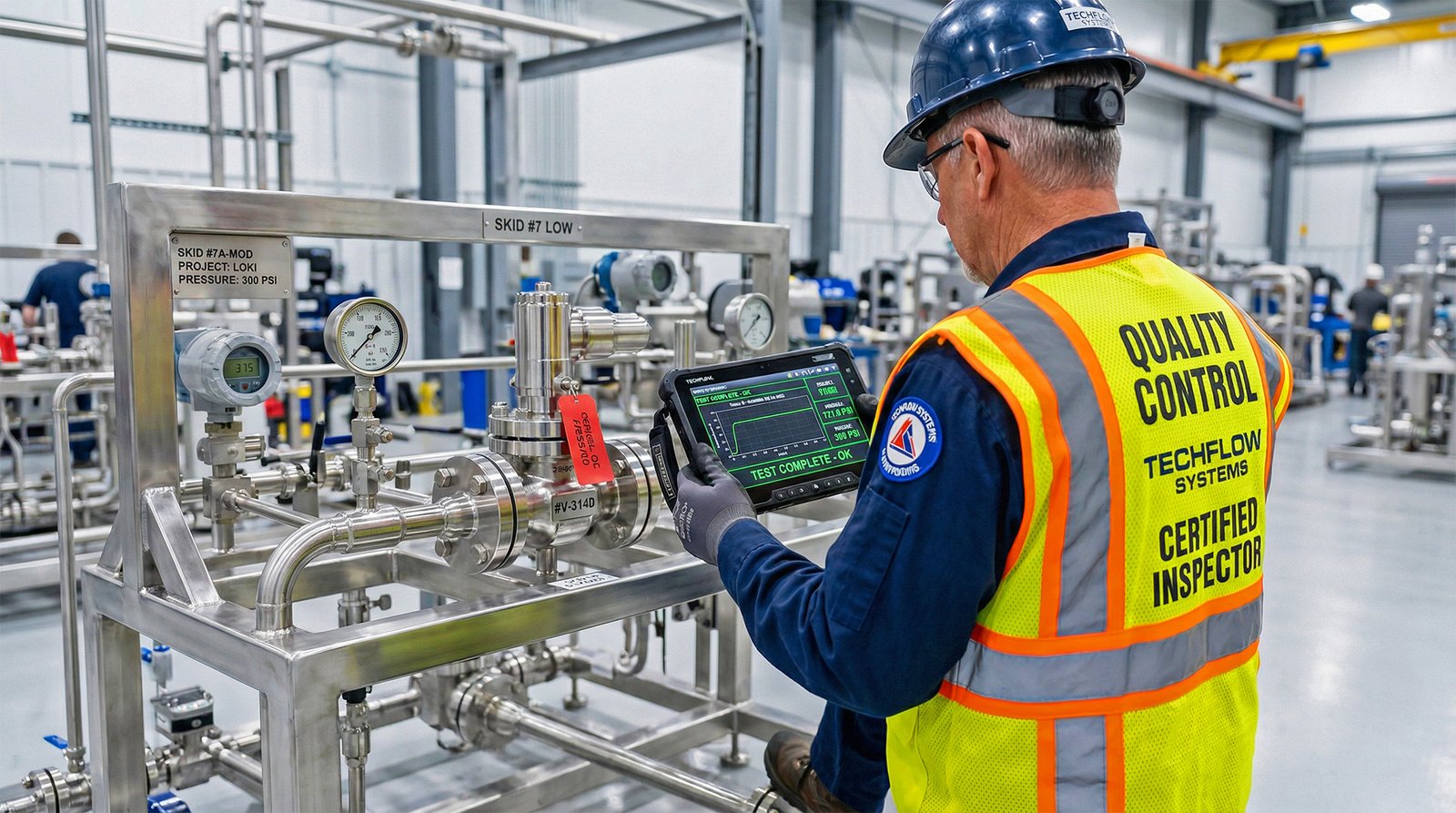 Segurança Técnica e Conformidade Industrial Garantida